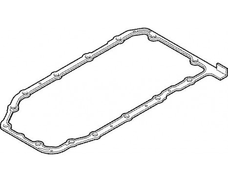 Gasket, wet sump 410.050 Elring, Image 2
