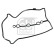 Gasket, cylinder head cover 107014 FEBI, Thumbnail 2