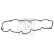 Gasket, cylinder head cover 12169 FEBI, Thumbnail 2