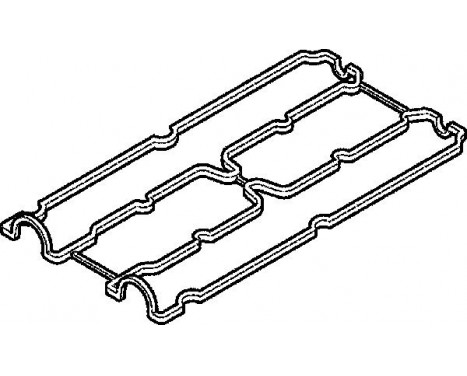 Gasket, cylinder head cover 127.580 Elring, Image 2