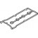 Gasket, cylinder head cover 166.520 Elring, Thumbnail 2