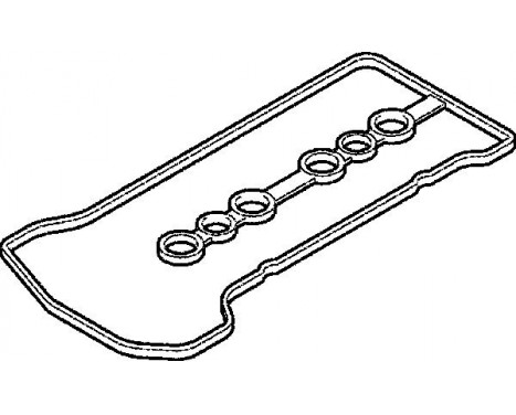 Gasket, cylinder head cover 169.710 Elring, Image 2