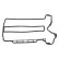 Gasket, cylinder head cover 29193 FEBI
