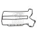 Gasket, cylinder head cover 29193 FEBI, Thumbnail 2