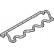 Gasket, cylinder head cover 430.400 Elring, Thumbnail 2