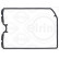 Gasket, cylinder head cover 483.980 Elring, Thumbnail 2