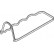 Gasket, cylinder head cover 575.520 Elring, Thumbnail 2