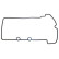 Gasket, cylinder head cover 719.820 Elring