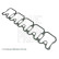 Gasket, cylinder head cover ADA106713 Blue Print, Thumbnail 2