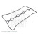 Gasket, cylinder head cover ADG06715 Blue Print, Thumbnail 2