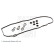 Gasket, cylinder head cover ADH26739 Blue Print, Thumbnail 2