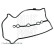Gasket, cylinder head cover ADN16775 Blue Print, Thumbnail 2