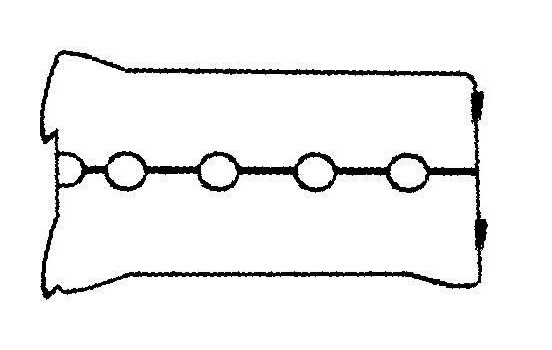 Gasket, cylinder head cover JM5303 Payen