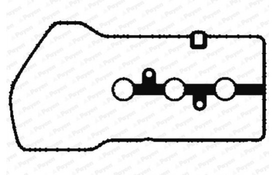 Gasket, cylinder head cover JM7042 Payen