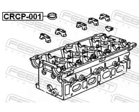 Gasket, cylinder head cover, Image 2