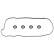 Gasket Set, cylinder head cover 106922 FEBI