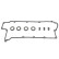 Gasket Set, cylinder head cover ADG06712 Blue Print