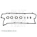 Gasket Set, cylinder head cover ADG06712 Blue Print, Thumbnail 2