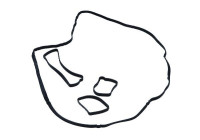 Gasket set, valve cover