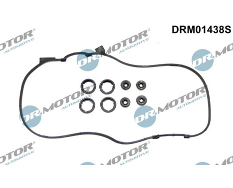 Gasket set, valve cover