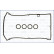 Gasket set, valve cover
