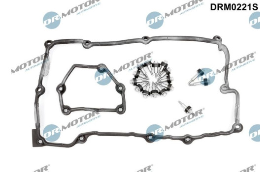 Gasket set, valve cover