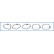 Gasket set, valve cover