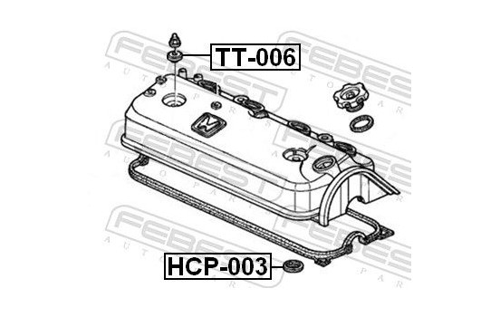 Seal Ring, spark plug shaft