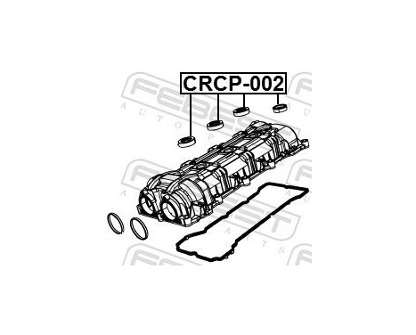 Seal Ring, spark plug shaft, Image 2