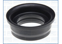 Sealing ring, spark plug shaft