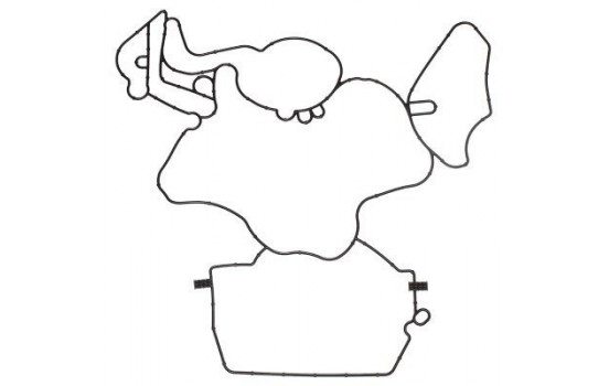 Gasket, housing cover (crankcase)