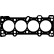 Gasket, cylinder head 706.881 Elring