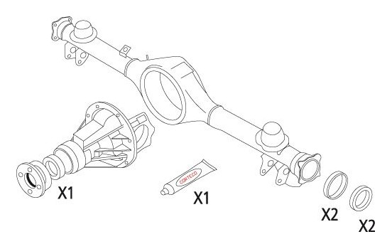 Gasket Set, differential