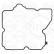 Gasket, oil sump 508.010 Elring, Thumbnail 2