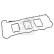 Gasket Set, cylinder head cover 102607 FEBI, Thumbnail 2