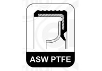 Oil seal, crankshaft 524.215 Elring