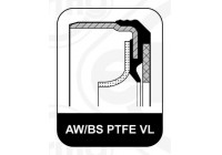 Oil seal, crankshaft 728.880 Elring