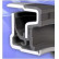 Oil seal, crankshaft