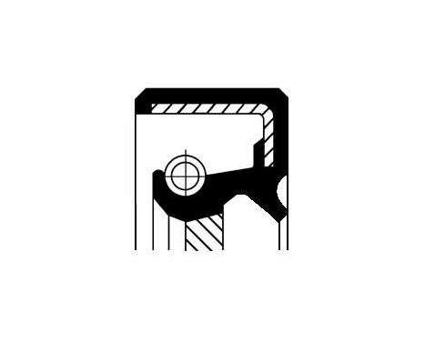 Oil seal, crankshaft