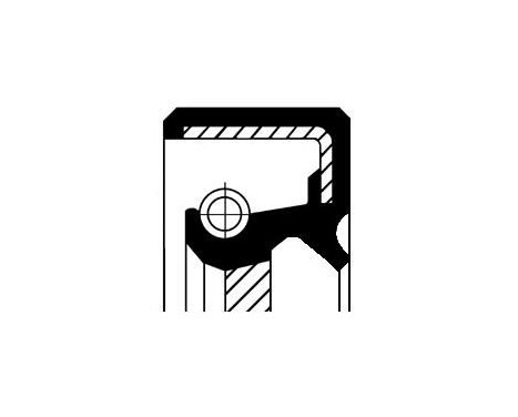 Shaft Seal, crankshaft, Image 4