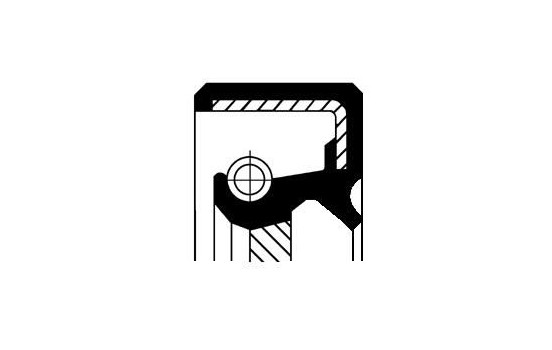 Shaft Seal, crankshaft, Image 2