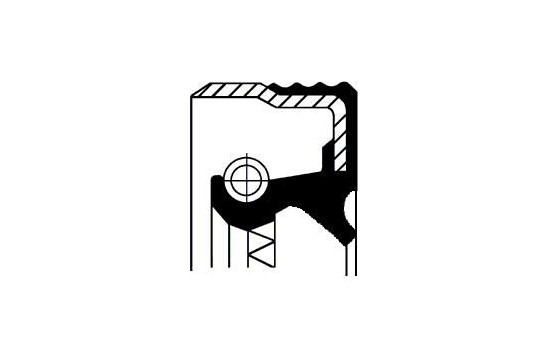 Oil seal, differential