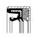 Oil seal, differential
