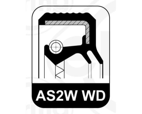 Sealing ring B15.430 Elring, Image 2