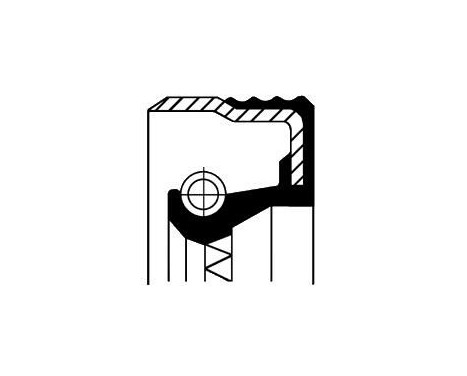 Shaft Seal, differential, Image 4