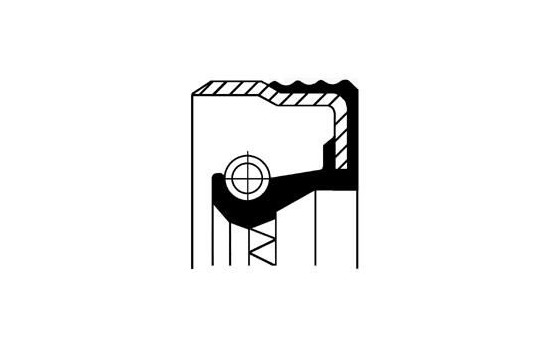 Shaft Seal, differential, Image 4