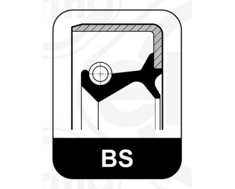 Oil seal 327.299 Elring, Image 2