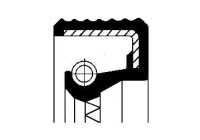 Oil seal, distribution differential