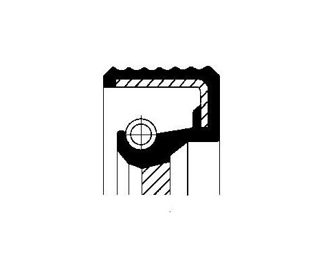 Shaft Seal, automatic transmission, Image 4