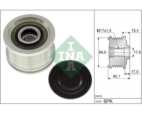 Alternator Freewheel Clutch 535 0317 10 Ina